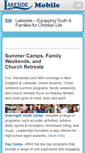 Mobile Screenshot of lakesideonline.org